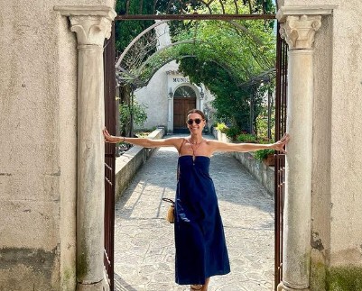 Mônica Martelli abre álbum de viagem pela Costa Amalfitana, na Itália (Foto: Instagram)
