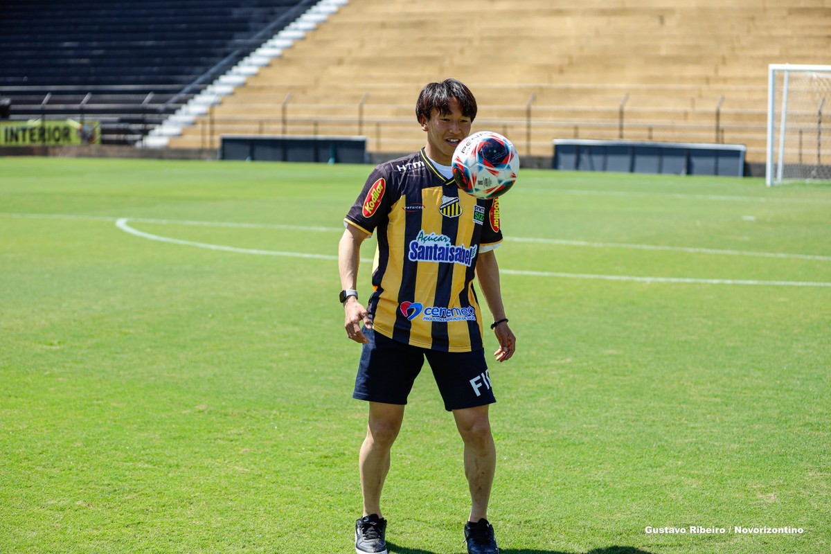 ポルトガル語で危険を冒して、松岡大樹が Novorizo​​ntino に提示されます: 「120% 自発的に」 | ノヴァリゾンティーノ