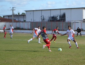 América-RN - jogo-treino - jogadores - Safern (Foto: Jocaff Souza/GloboEsporte.com)