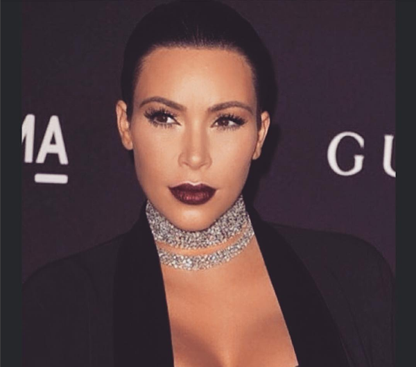 A celebridade Kim Kardashian (Foto: Instagram)