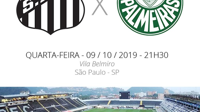 Santos X Palmeiras Tudo O Que Voce Precisa Saber Sobre O Jogo Da Rodada 24 Brasileirao Serie A Ge
