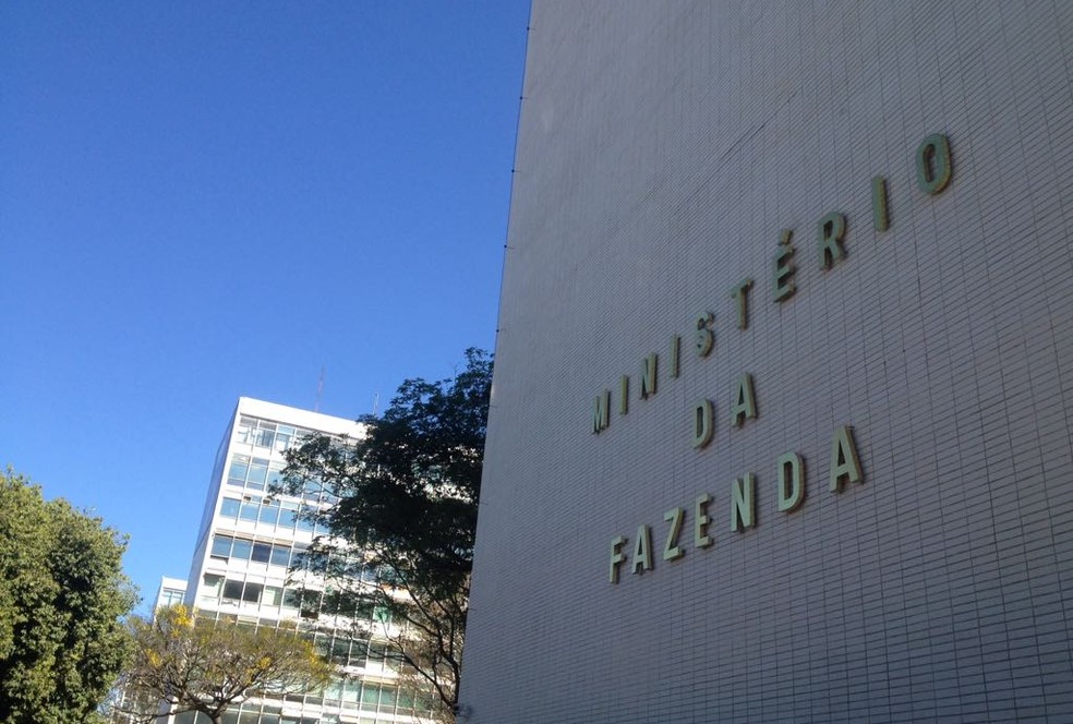 Fachada do Ministério da Fazenda, na Esplanada dos Ministérios — Foto: Bianca Marinho/G1