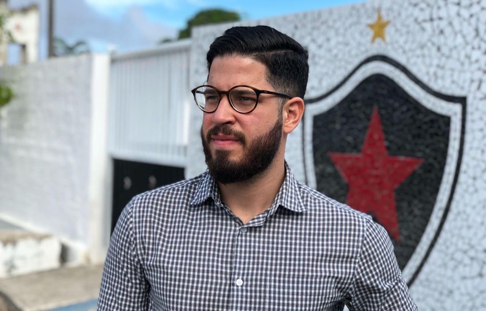 Guilherme Novinho se disse surpreso com a investigaÃ§Ã£o da PolÃ­cia Civil (Foto: Lucas Barros / GloboEsporte.com)