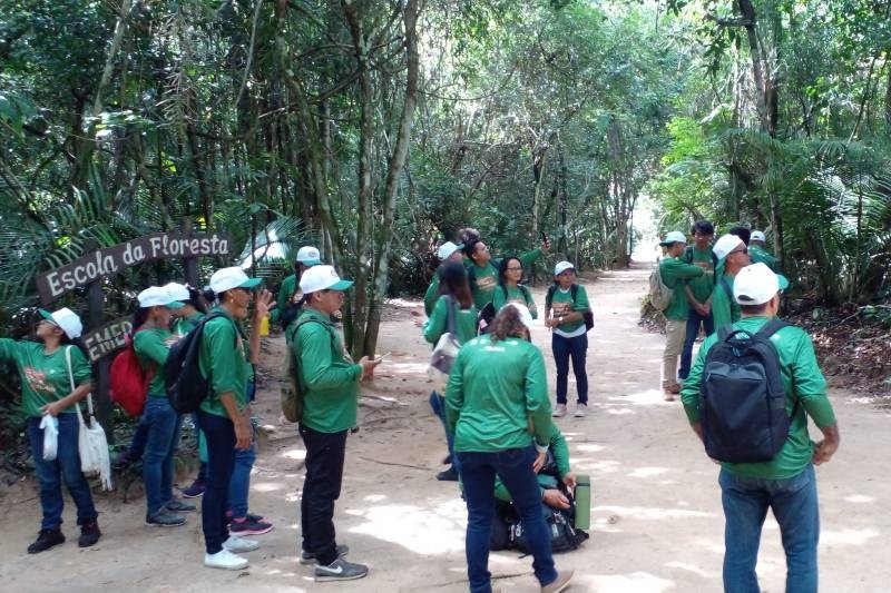 Turma de 'condutor ambiental de trilhas e caminhadas' conclui curso promovido pela Setur em Santarém 