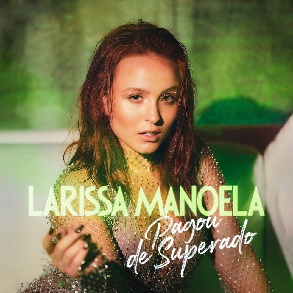 Capa do single 'Pagou de superado', de Larissa Manoela — Foto: Raphael Mateo