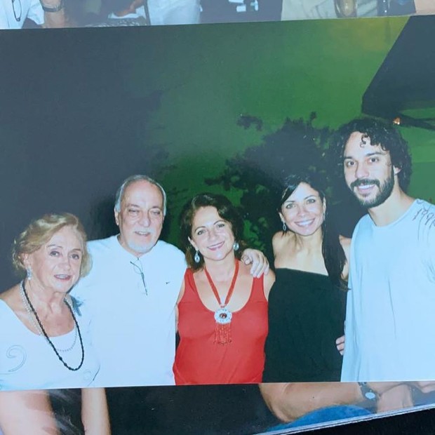 Gabiel o Pensador Anna Lima, Miguel Conntino e família (Foto: Reprodução/Instagram)