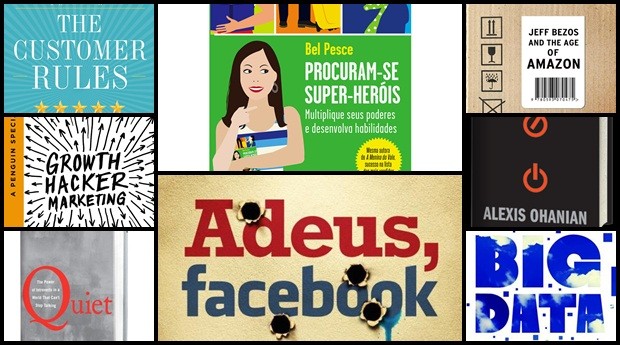 Capas de alguns dos livros sobre empreendedorismo e negócios que marcaram 2013 (Foto: Divulgação)