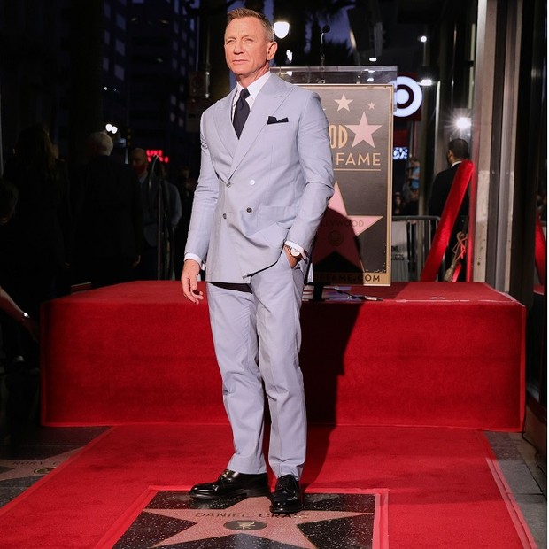 Daniel Craig ganha estrela na Calçada da Fama de Hollywood (Foto: Getty Images)