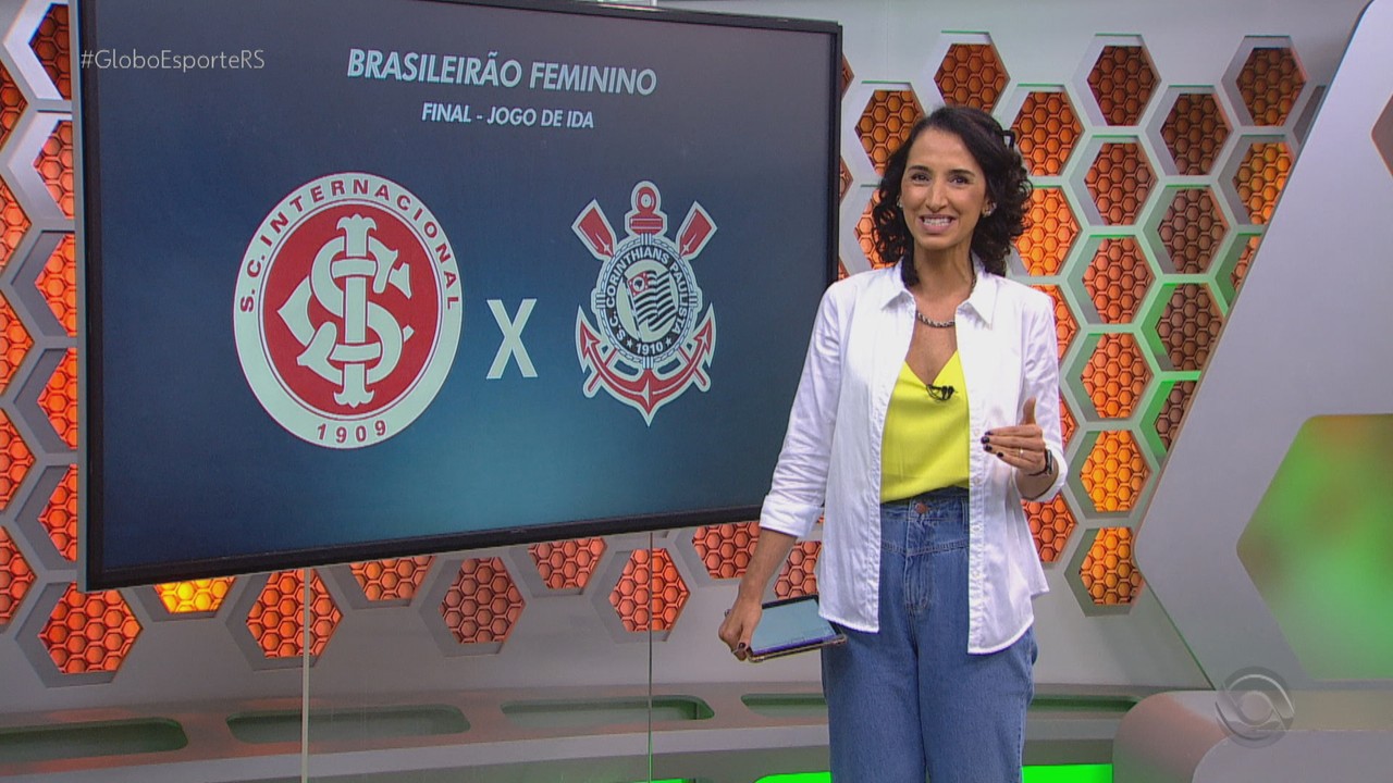 Brasilerão feminino: Neste domingo o Inter enfrenta o Corinthians na primeira final