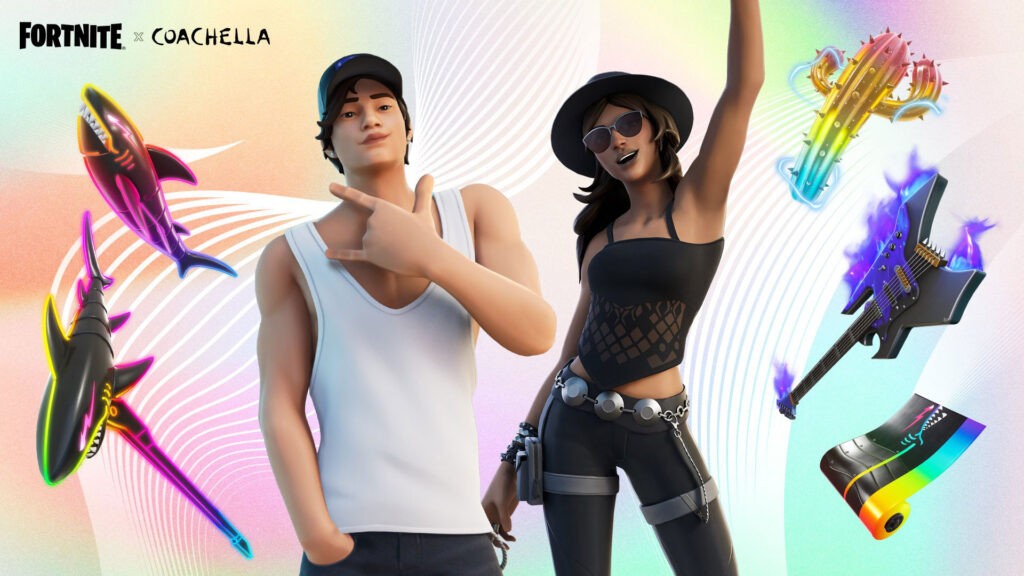 Fortnite anuncia parceria com festival de música Coachella