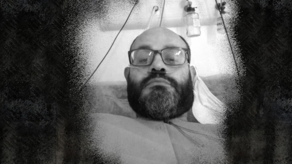 Ivo de Arruda Coelho precisou ser intubado — Foto: Arquivo pessoal/Ivo de Arruda Coelho