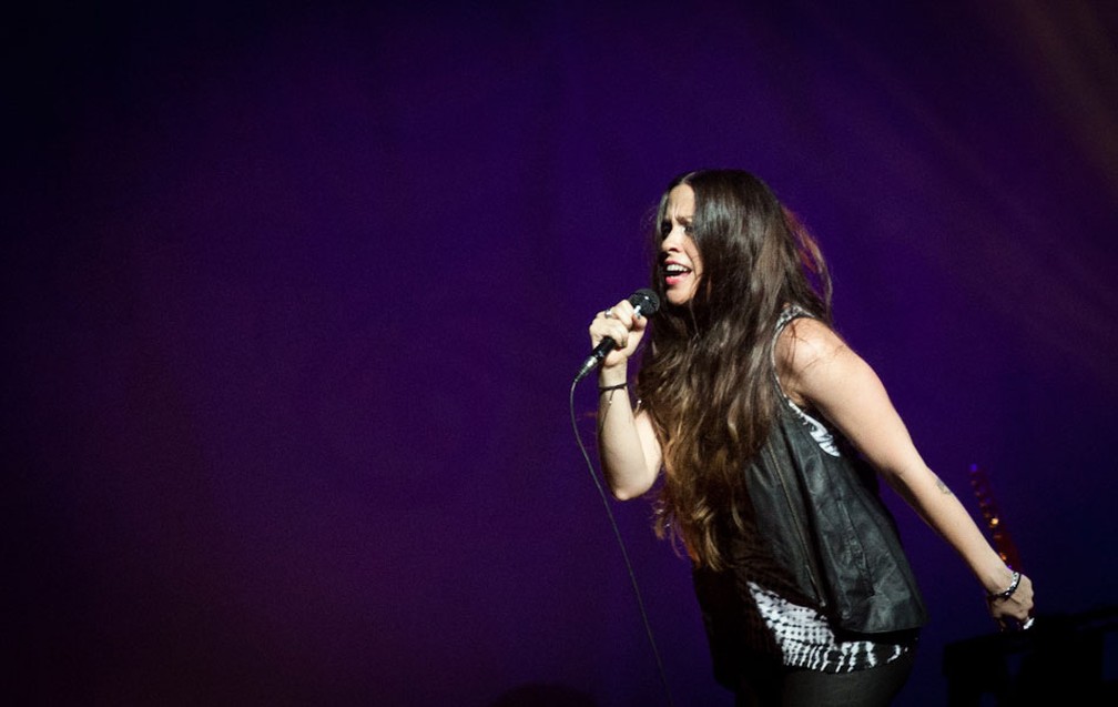 Alanis Morissette — Foto: Caio Kenji/G1