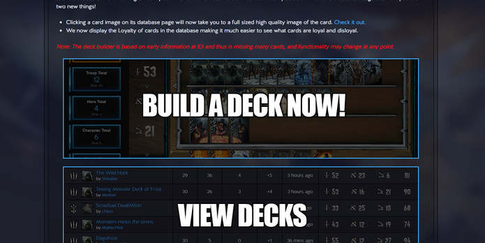 Saiba como construir seu deck no Gwent Deckbuilder (Foto: Reprodução/Felipe Vinha)