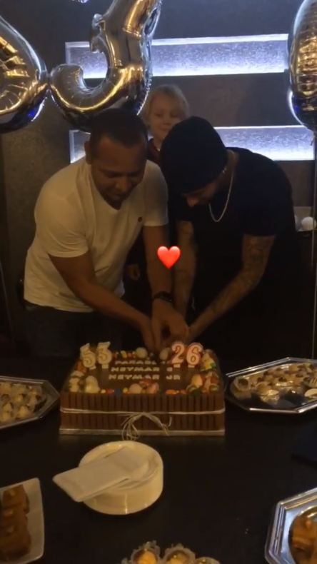 Aniversário de Neymar e pai (Foto: Reprodução/Instagram)