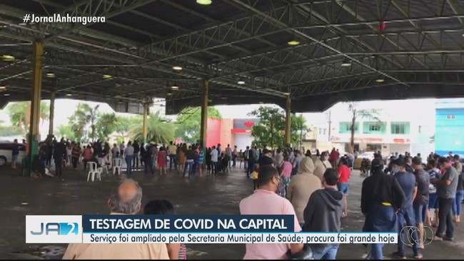 Goinia aumenta os locais de testagem contra a Covid-19 e passa a contar com drive-thru