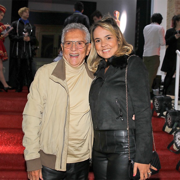 Carlos Alberto de Nóbrega e Renata Domingues (Foto: Thiago Duran/AgNews)
