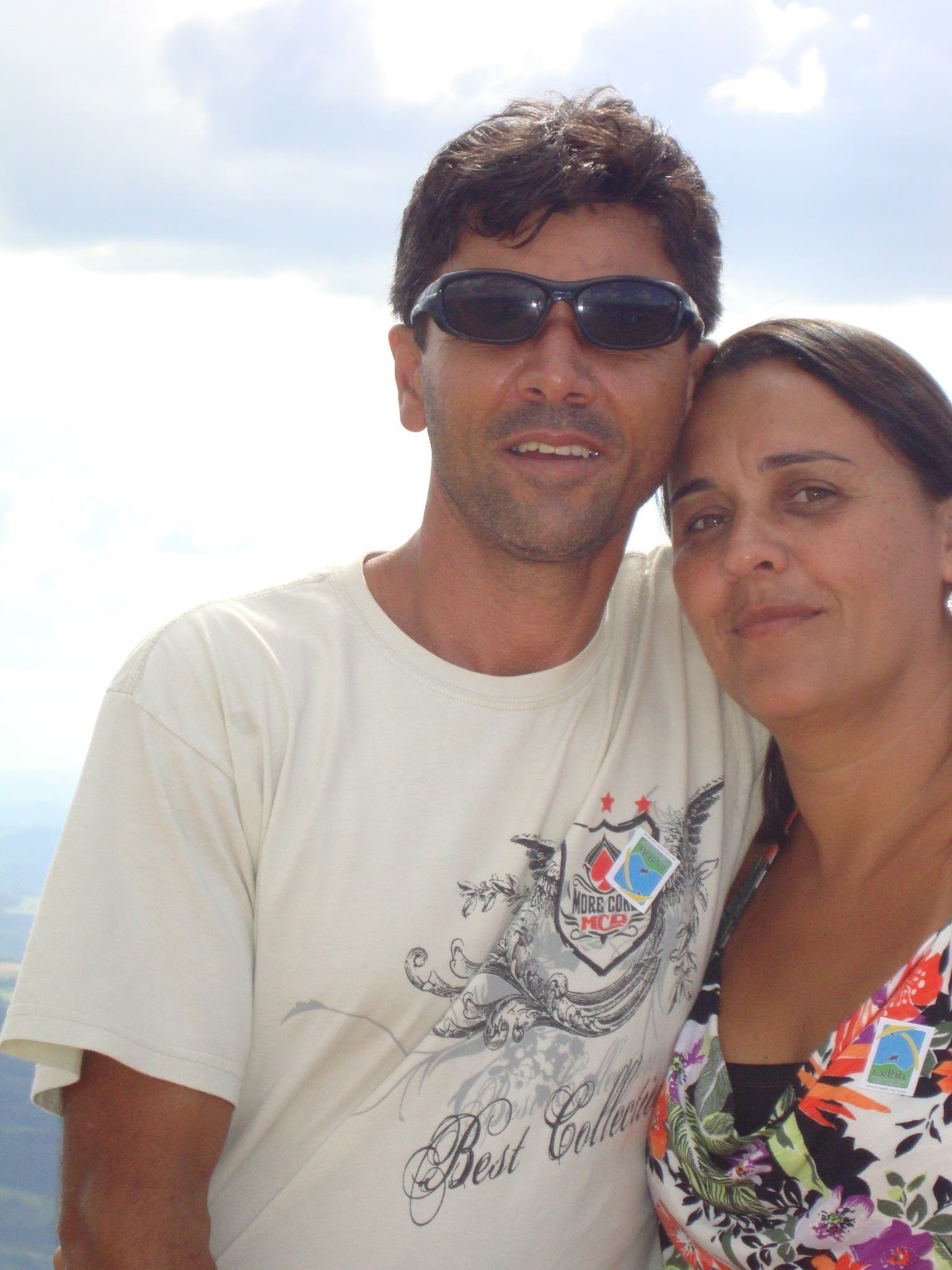 Altina Aparecida e Luis, funcionário da Vale desaparecido n (Foto: Acervo pessoal)