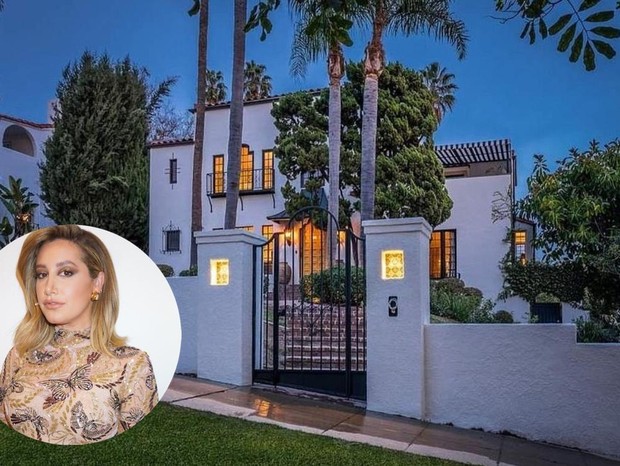 Ashley Tisdale vende mansão (Foto: Sotheby e Reprodução/Instagram)