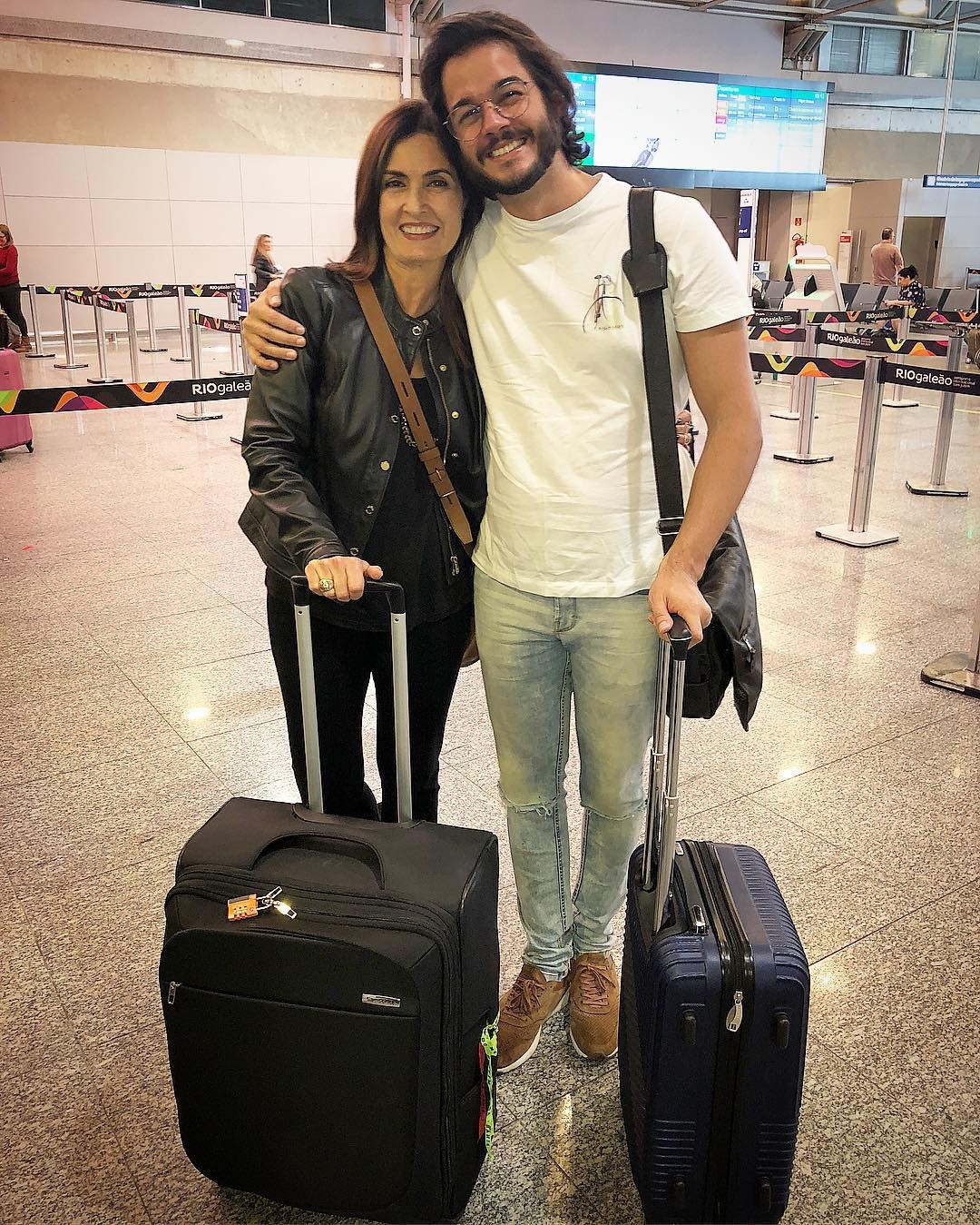 Tulio Gadelha e Fátima Bernardes (Foto: reprodução/Instagram)
