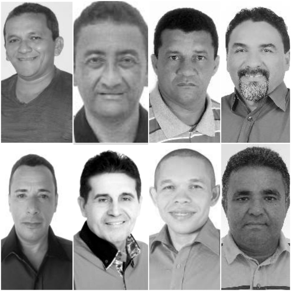 Oito vereadores assassinados no Maranhão em menos de quatro anos — Foto: Montagem/G1 MA