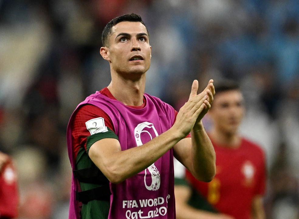 Cristiano Ronaldo está disputando a Copa do Mundo com Portugal — Foto: Reuters