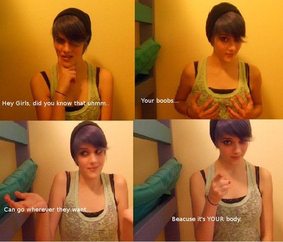 Meme Da Internet Brinca Com Mulheres Decotadas Em Fotos Na Web Noticias Techtudo