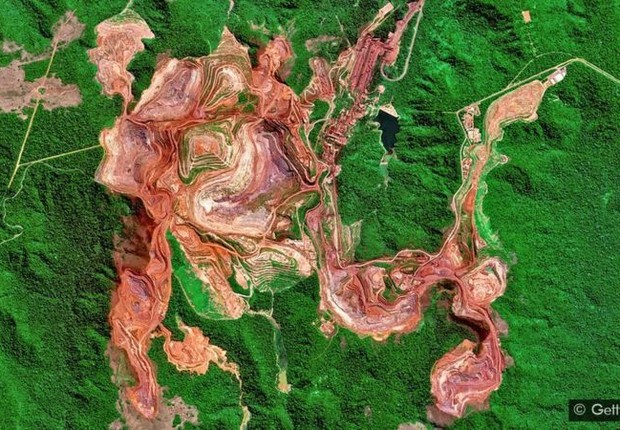 BBC: Carajás, no Brasil, é uma das maiores minas de minério de ferro do planeta (Foto: GETTY IMAGES VIA BBC )