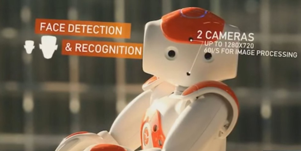 RobÃ´ NAO, da companhia japonesa Softbank Robotics (Foto: ReproduÃ§Ã£o/Softbank Robotics)