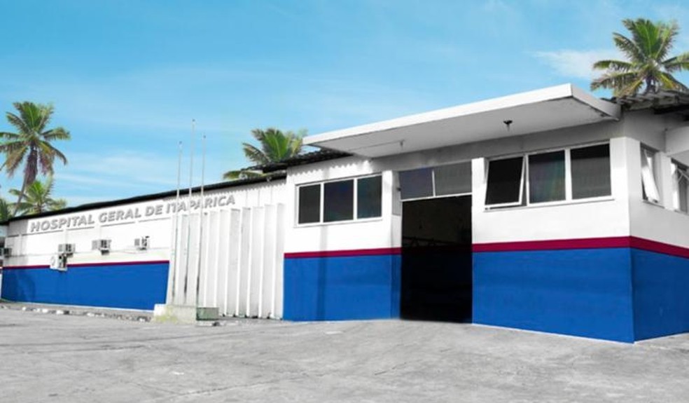Vítimas foram socorridas para o Hospital Geral de Itaparica (HGI) — Foto: Divulgação/Fundação José Silveira