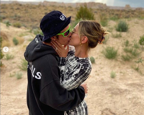 Hailey Badlwin em viagem com Justin Bieber ao estado de Utah (Foto: Instagram)