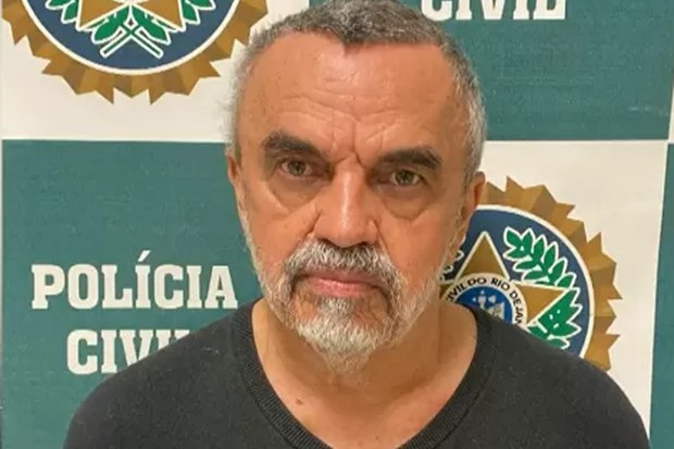 Ator José Dumont foi preso em flagrante no Rio (Foto: Reprodução TV Record)