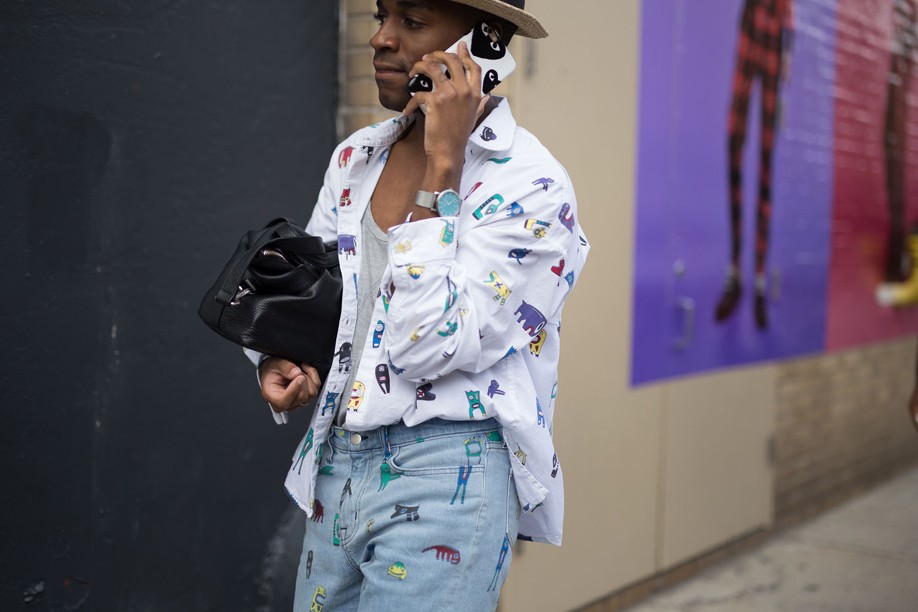 Street Style Semana de Moda de Nova York - verão 2017 (Foto: IMAXTREE)
