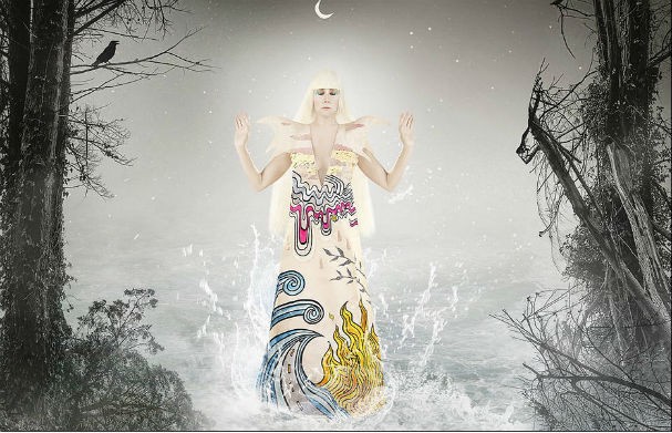 A atriz Cristiane Torloni na intervenção 