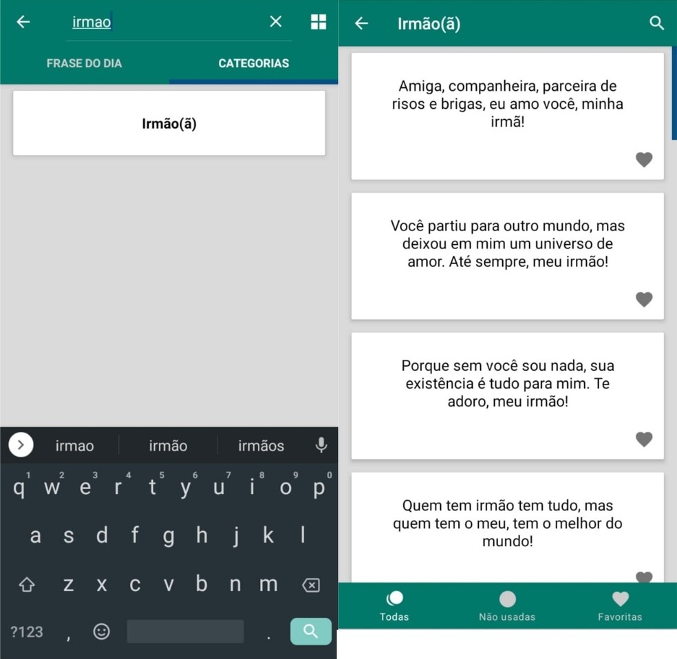 Mensagem do Dia do Irmão para WhatsApp: cinco apps com frases | Redes  sociais | TechTudo