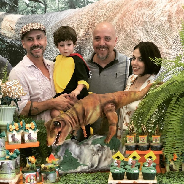 Alexandre Nero celebra aniversário do filho Noá (Foto: Reprodução/Instagram)