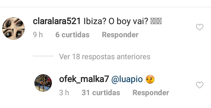 Luana responde pergunta de fã (Foto: Reprodução / Instagram)