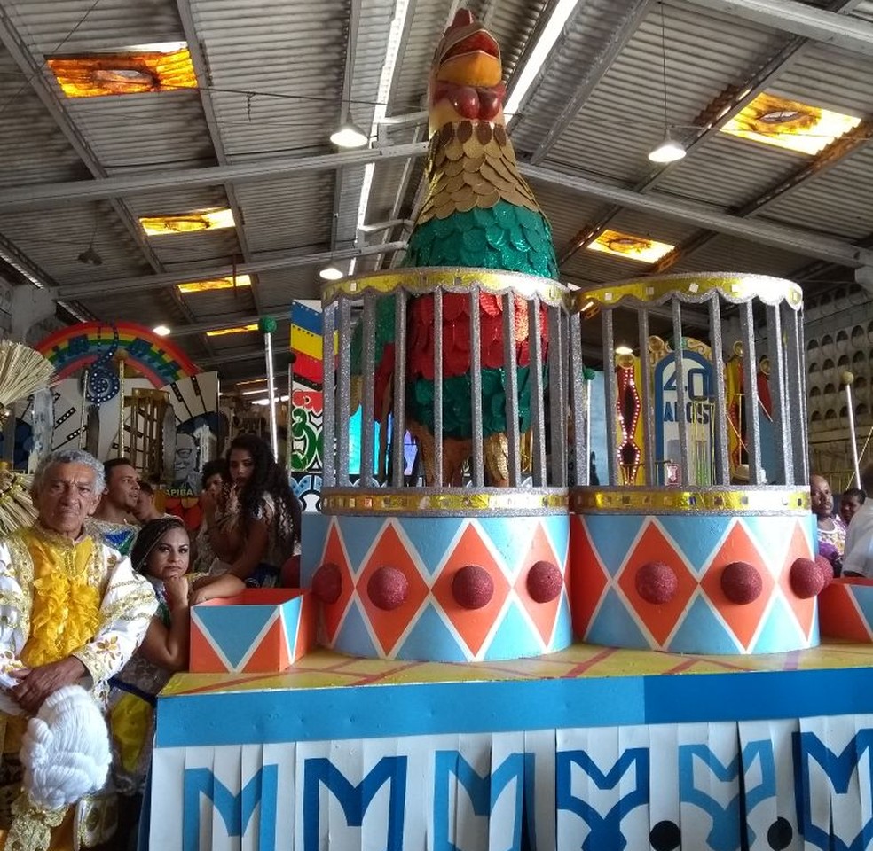 Desfile do Galo da Madrugada acontece no dia 10 de fevereiro (Foto: Camila Torres/TV Globo)