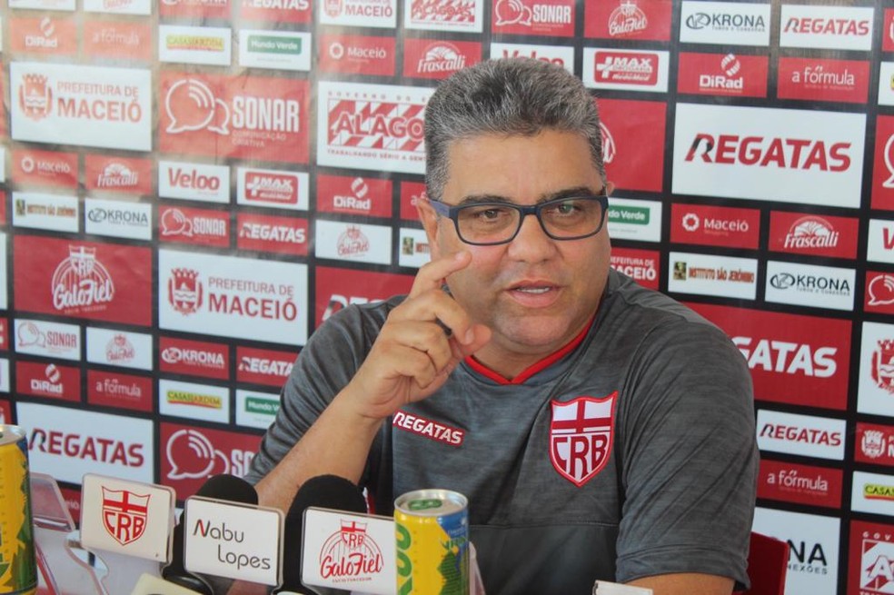Marcelo Cabo falou sobre o trabalho de formação do elenco para 2020 — Foto: João Alvim/GloboEsporte.com