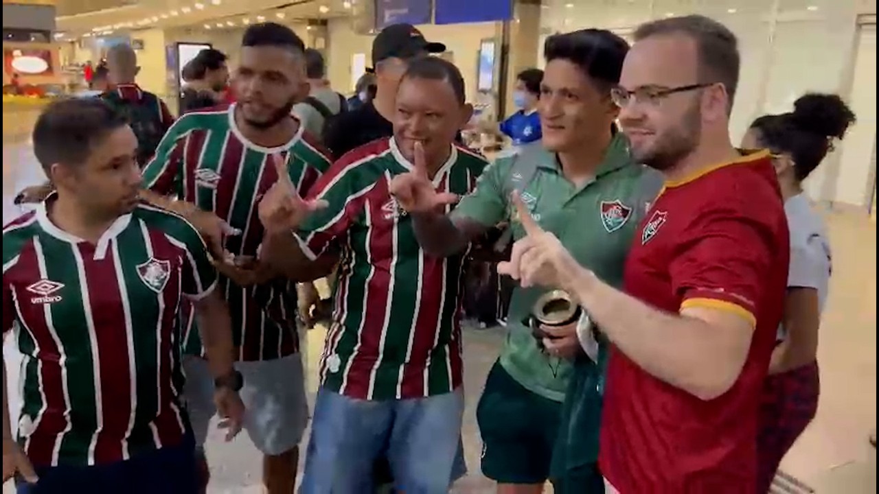 Fluminense chega a Fortaleza para jogo da Copa do Brasil