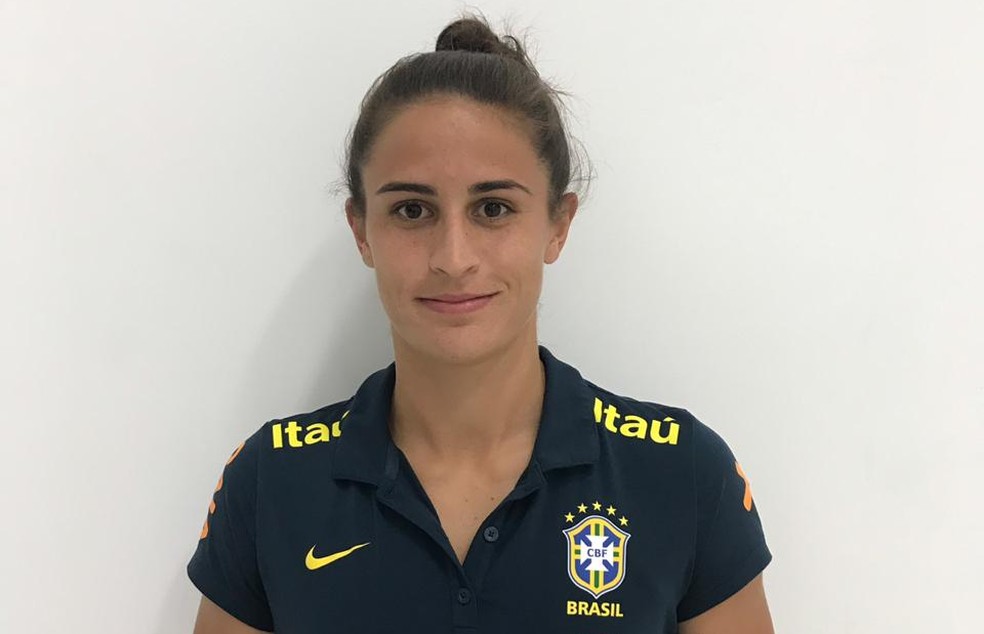 Atacante Paula Vicenzo seleção brasileira — Foto: Divulgação/ CBF