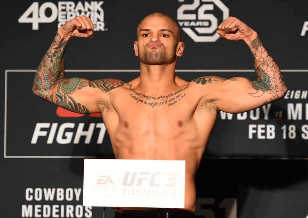 Thiago Pitbull quer enfrentar Yancy Medeiros na próxima luta (Foto: Josh Hedges/Zuffa LLC)