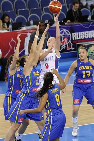 Brasil x Sérvia mundial feminino sub-19 basquete  (Foto: Divulgação / Fiba)