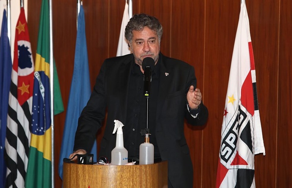Julio Casares, presidente do São Paulo — Foto:  Rubens Chiri / saopaulofc.net