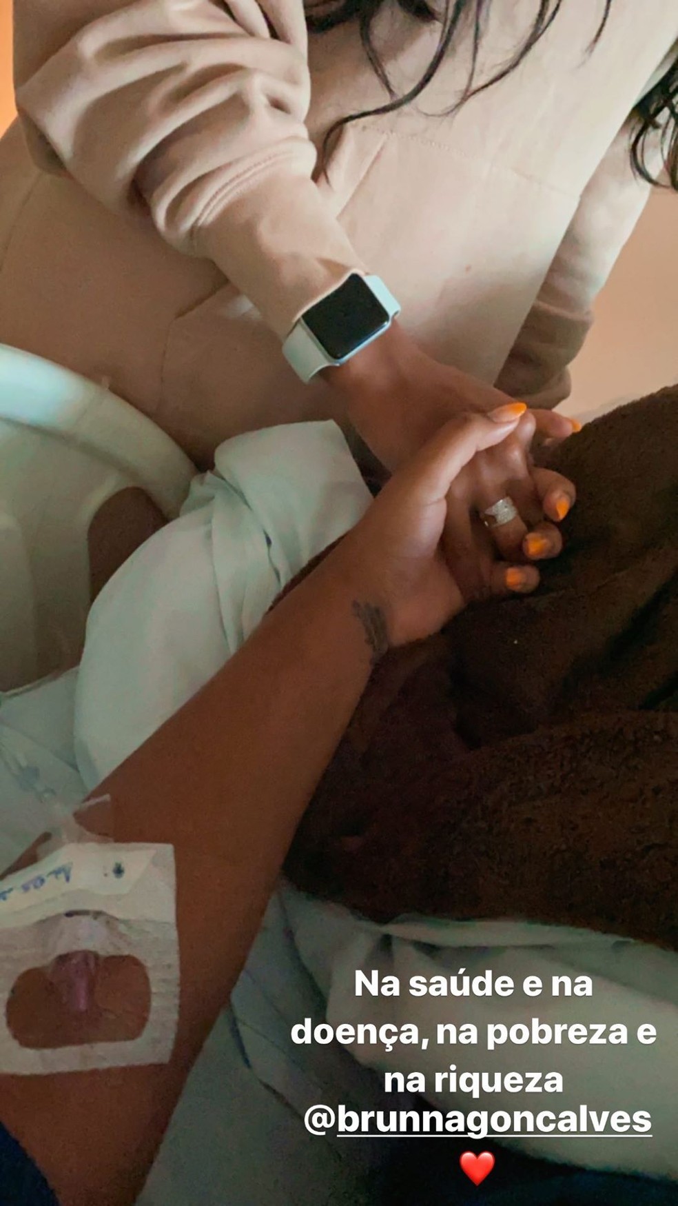 Ludmilla é internada em hospital no Rio de Janeiro