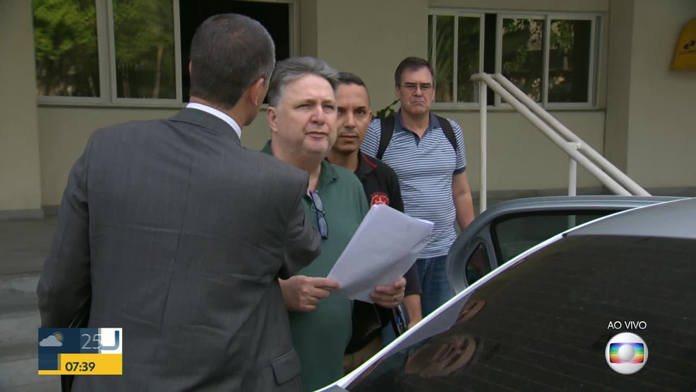 Ex-governador Anthony Garotinho Ã© preso no RJ â€” Foto: ReproduÃ§Ã£o / TV Globo