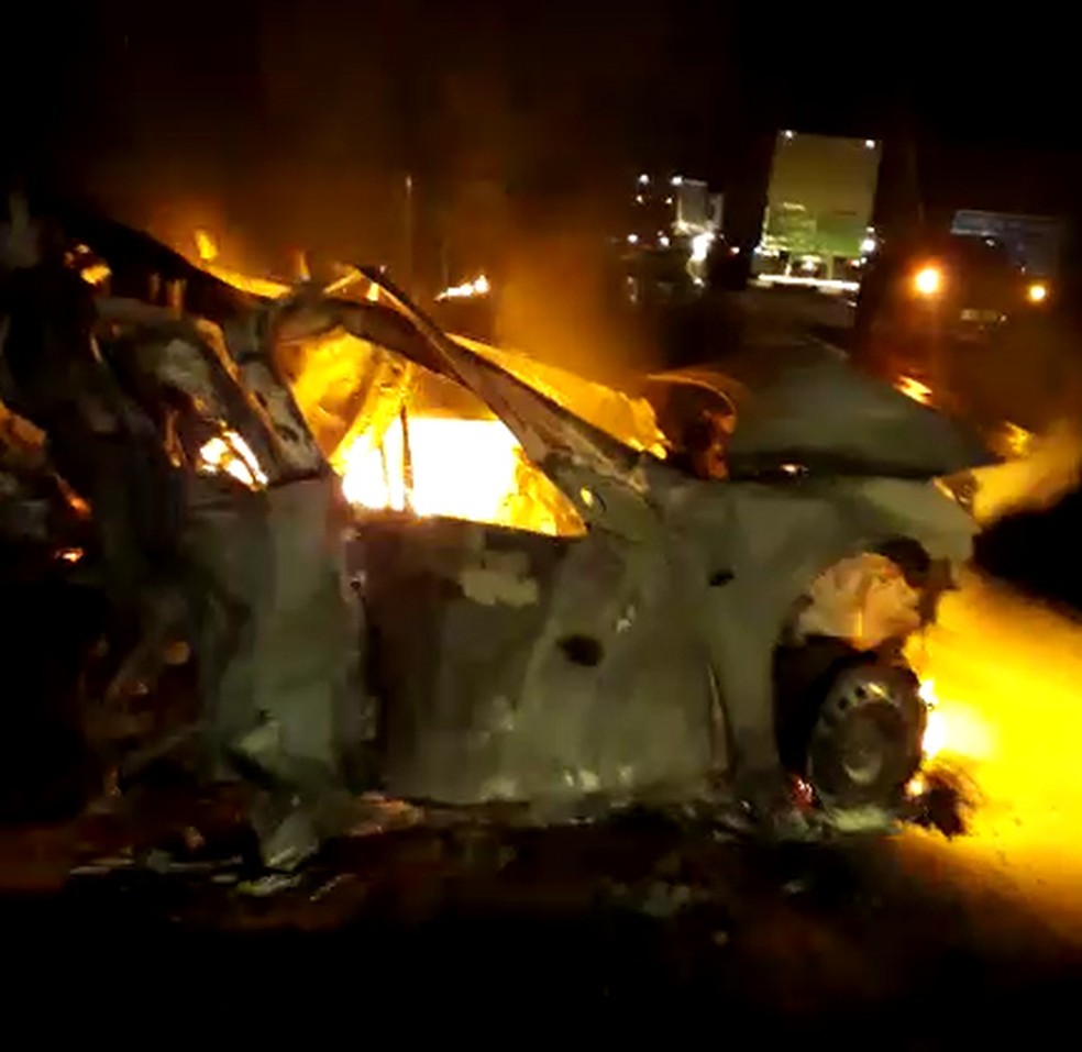 Acidente grave deixou três pessoas mortas na BR-316. — Foto: Reprodução