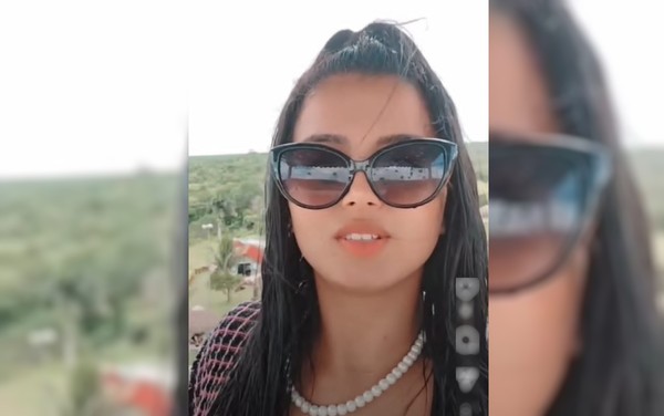 Massagista Amanda Caroline Freitas, de 19 anos, desapareceu em Goinia   Foto: Arquivo Pessoal/Famlia de Amanda Caroline