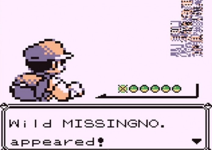 Pokemon Red and Blue: Missingno é um erro na programação do jogo (Foto: Reprodução/Somos Nerds)