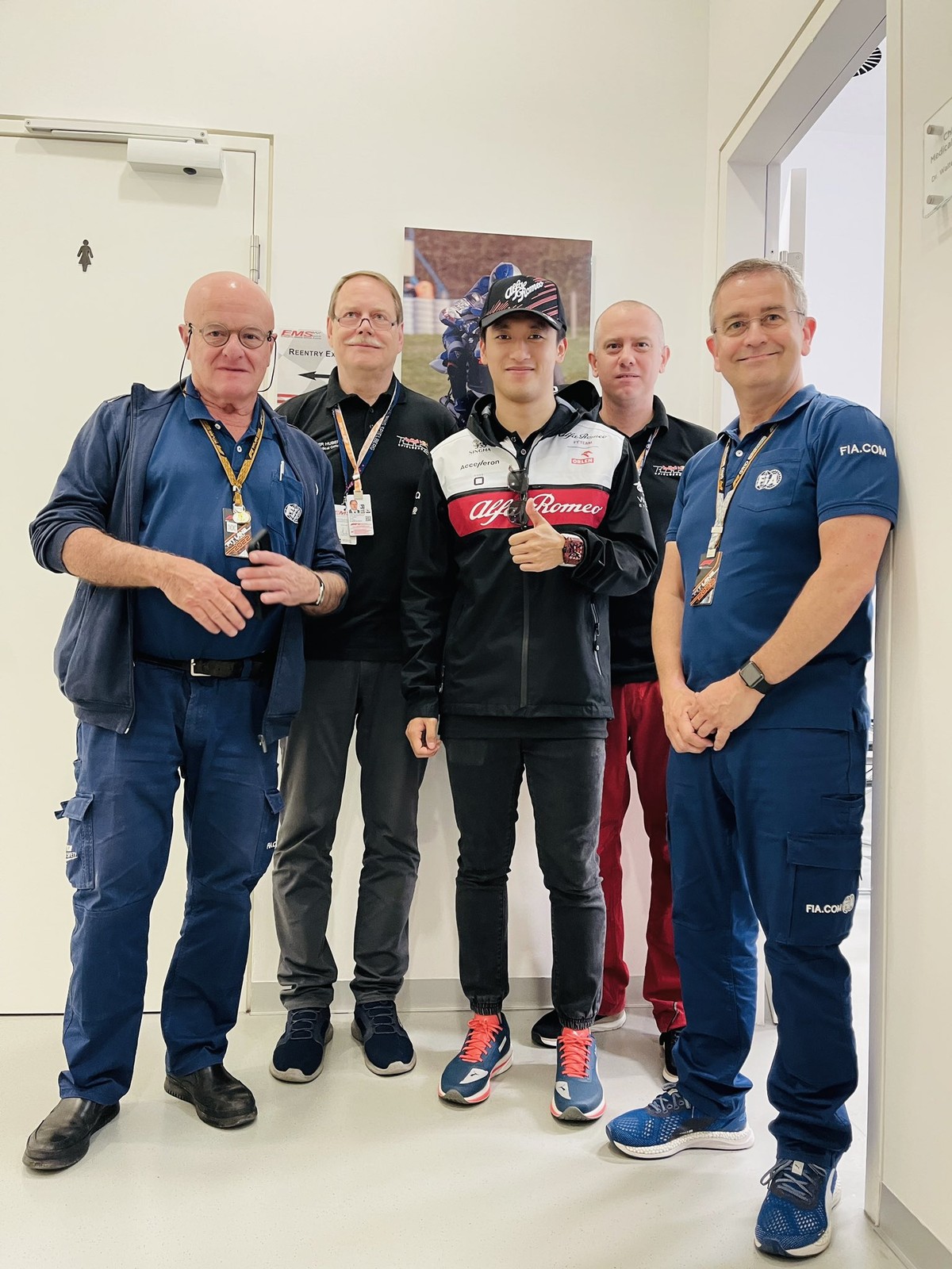 Zhou finishes his exams and could race in Austria after an accident |  Formula 1