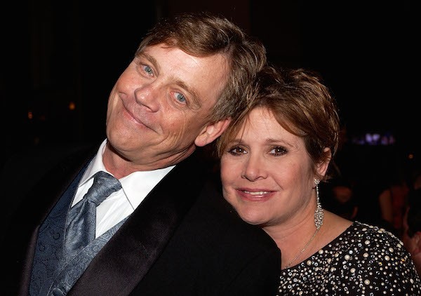 Mark Hamill e Carrie Fisher (Foto: Getty Images)